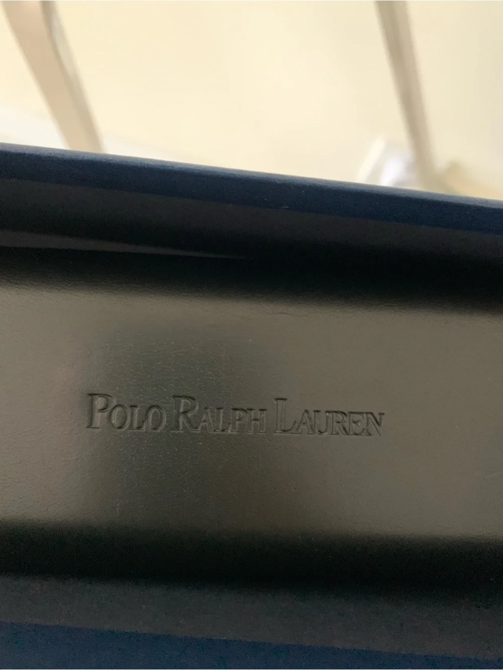 Ralph Lauren eyeglasses case in box